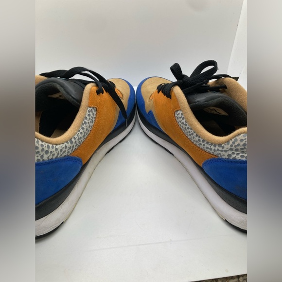 Nike Athletic Shoes - Blue, Tan, and Orange - Picture 11 of 13